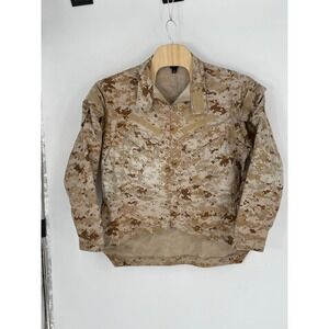 Blackhawk Mens Shirt XL Tactical Desert Digital Camo Ripstop Zip Up